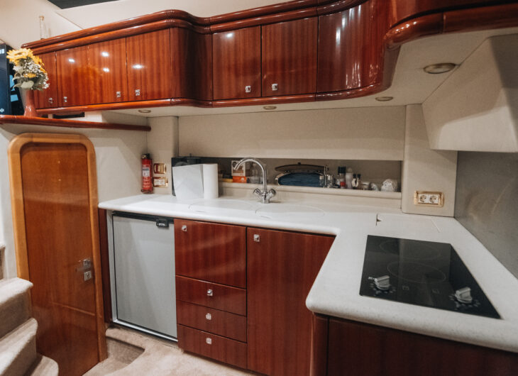 Yacht kitchen