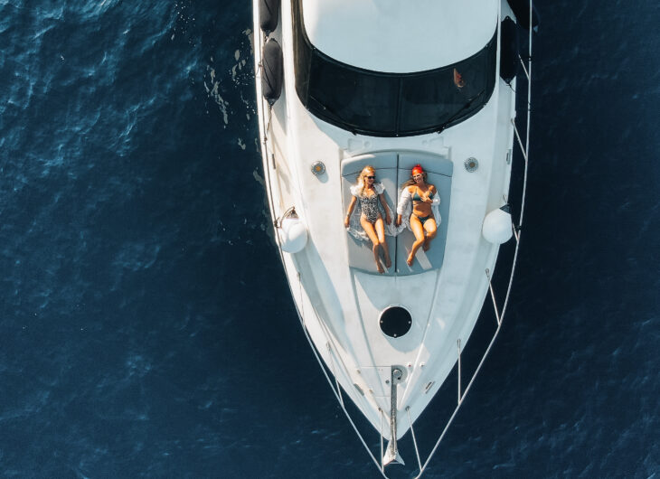 Girls on Yacht